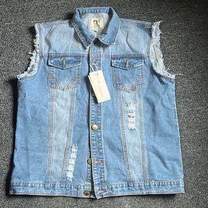 Denim vest men